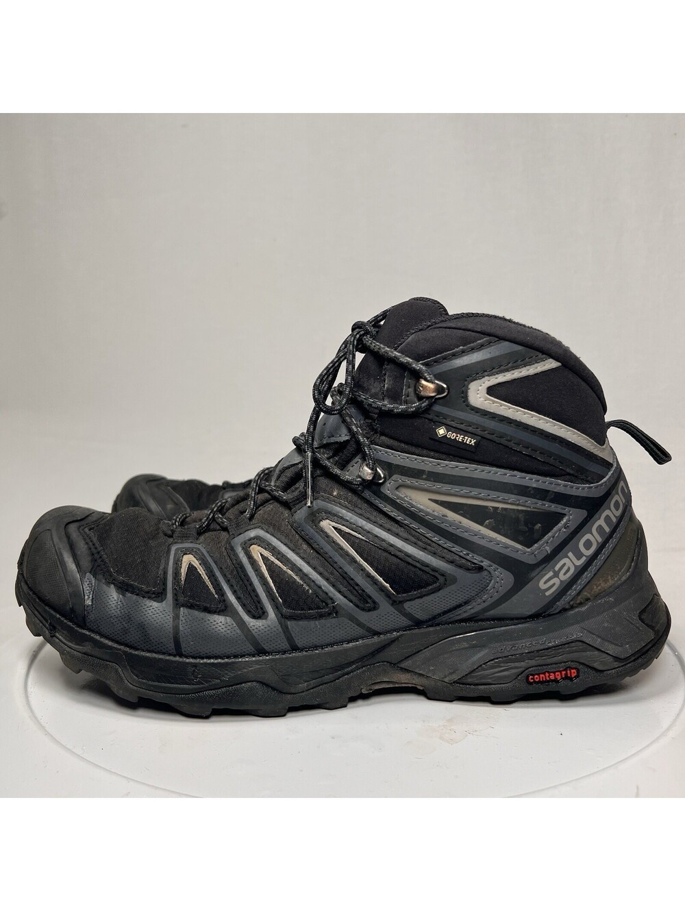 Salomon X Ultra 3 Mid Gore-Tex Black 401293 Hiking Boots Waterproof Men's 11 M